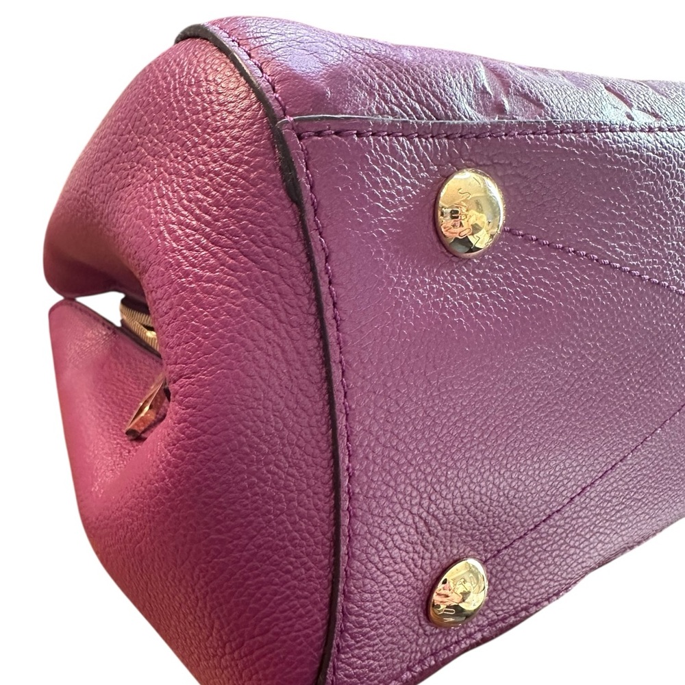 Louis Vuitton Montaigne Amethyst Monogram Empreinte Leather MM - Picture 3 of 13